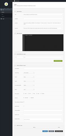 MNL Screenshot - Admin - 1 CMS - 1 Content - 1 Startpage
